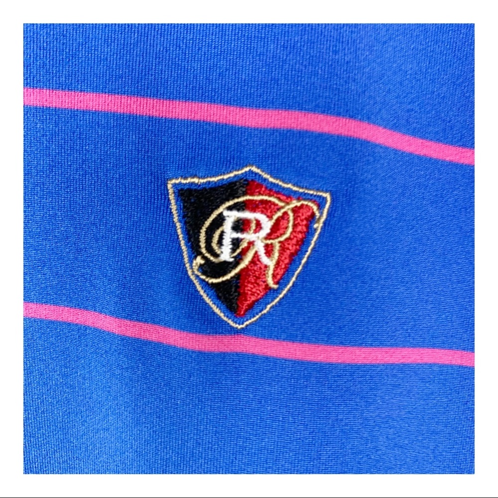 Peter Millar Summer Comfort Polo Golf Stripes sz XL - Picture 5 of 7